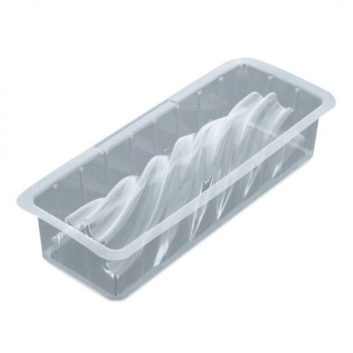 Moule Bche Torsade Plastique (25 x 7.5 cm) 