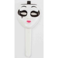 6 Masques de Carnaval en plastique