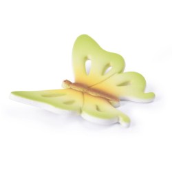 3 Papillons Multicolores 3D (3, 5 cm) - Sucre. n5