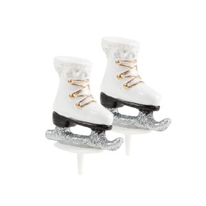 2 Pics Patins  Glace (4 cm) - Plastique