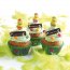 25 Caissettes  Cupcakes Pques Verdure