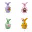4 Pics Lapins de Pques Pastels - Plastique