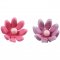3 Marguerites 3D Rose/Violet (2 cm) images:#0