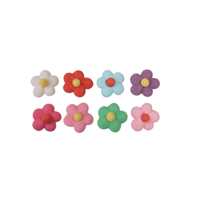 10 Petites Fleurs Orphelias (1 cm) - Sucre 