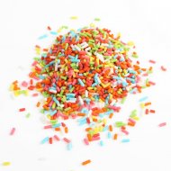 Confettis Vermicelles  Rainbow (50 g) - Sucre
