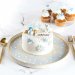 1 Gant + 1 Bonnet Bleu/Blanc (2,5 cm) - Sucre. n2