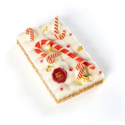 1 Canne  Sucre 2D ( 5 cm) - Chocolat Blanc. n1