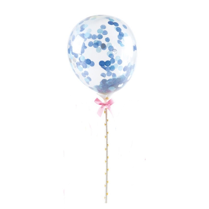 Kit Dco Gteaux Ballon - Bleu 