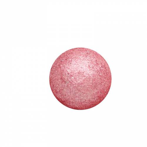1 Boule Disco Rouge  (2,8 cm) - Chocolat Blanc 