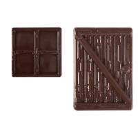1 Porte + 1 Fentre - Chocolat Noir