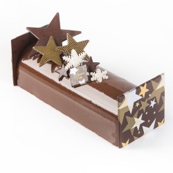 1 Etoile (9 cm) - Chocolat Noir. n1