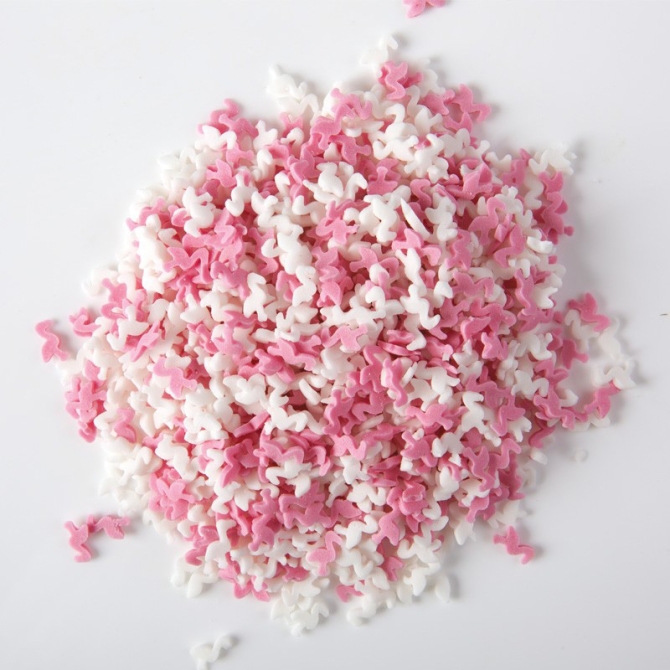 Confettis Flamant Rose (50g) - Sucre 