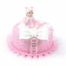 Ruban contour de Gteau Tulle Rose - 1 m. n3