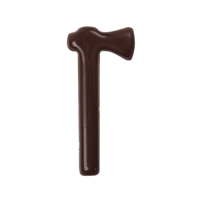 2 Haches (6 cm) -  Chocolat 