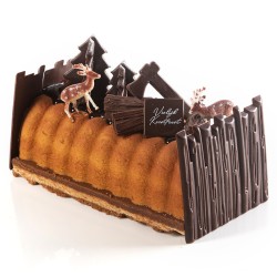 2 Haches (6 cm) -  Chocolat. n1