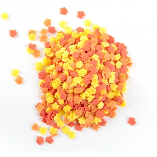 Confettis Feuilles D Automne (50g) - Sucre 