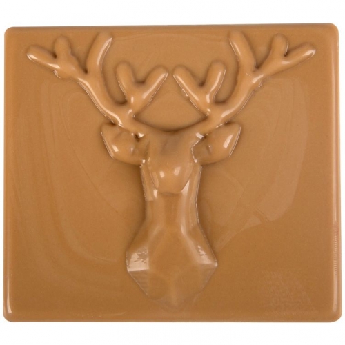 2 Embouts de Bche Origami (9 cm) - Caramel 