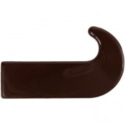 2 Luges (8 cm)  - Chocolat Noir