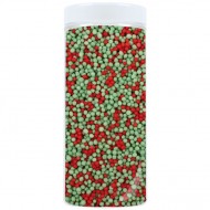 Sachet 50g Nonpareils Vert/Rouge
