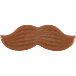 3 Moustaches (5 cm) - Chocolat Noir / Lait / Blanc. n3