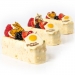 6 Dcors Pques  (4 cm) - Chocolat Blanc. n2