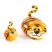 6 Animaux de la Jungle (Tte + Queue)  4 cm- Chocolat. n2