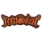 Grande Plaquette Happy Halloween (15 cm) - Chocolat Noir images:#0