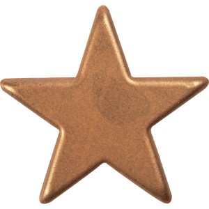 5 Petites Etoiles Bronze (2,5 cm) - Chocolat Noir