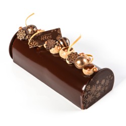 2 Boules Disco Bronze Ø 2, 2 cm - Chocolat Blanc. n°1