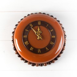 Horloge (11 cm) - Chocolat Noir. n1