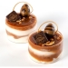 4 oeufs Dcoratifs Noir / Or (3, 8 cm) - Chocolat. n2