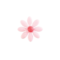 1 Marguerite Rose ( 2,5 cm) - Sucre