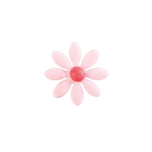 1 Marguerite Rose ( 2,5 cm) - Sucre