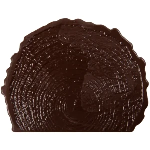 2 Embouts de Bche Tronc d'Arbre 10 cm - Chocolat