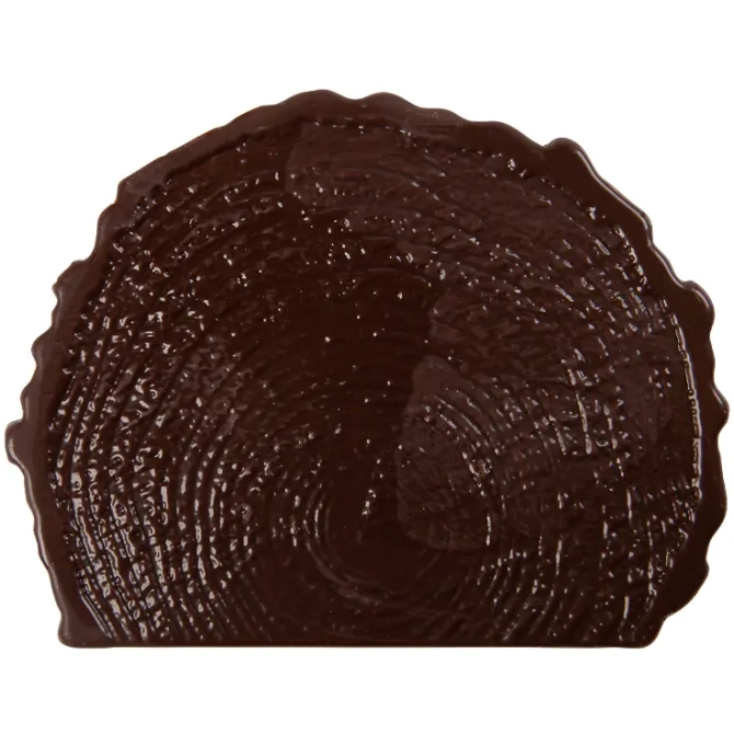 2 Embouts de Bche Tronc d Arbre 10 cm - Chocolat 