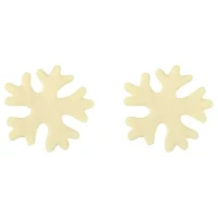 2 Flocons de Neige (4 cm) - Chocolat Blanc