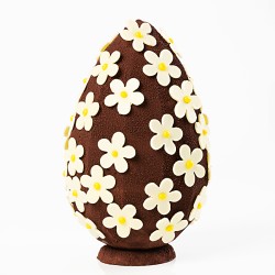 4 Fleurs 2.8 cm) - Chocolat Blanc. n1