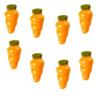 8 Carottes (2,5 cm) - Chocolat Blanc