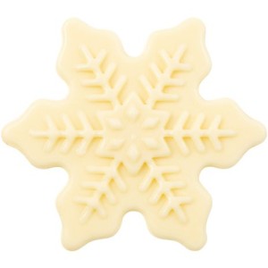 1 Cristal de Glace (6 cm) - Chocolat Blanc