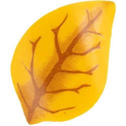 5 Feuilles d Automne 3, 5 cm  Chocolat Blanc. n1