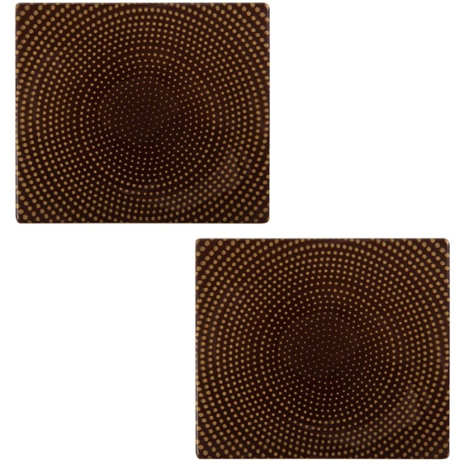 2 Embouts de Bche Point Illusion (9 cm)  Chocolat Noir 
