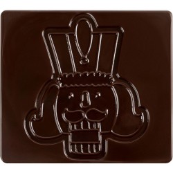 2 Embouts de Bche Casse-Noisette (9 cm)  Chocolat Noir. n1