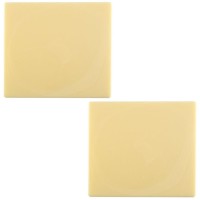 2 Embouts de Bche (9 cm)  Chocolat Blanc
