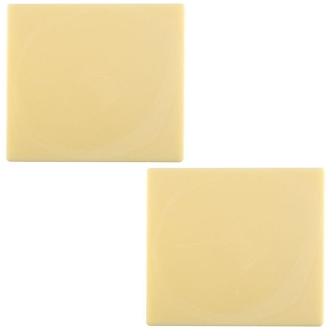 2 Embouts de Bche (9 cm)  Chocolat Blanc 