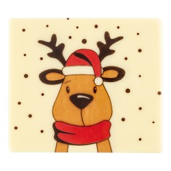 2 Embouts de Bche lan (9 cm)  Chocolat Blanc. n1