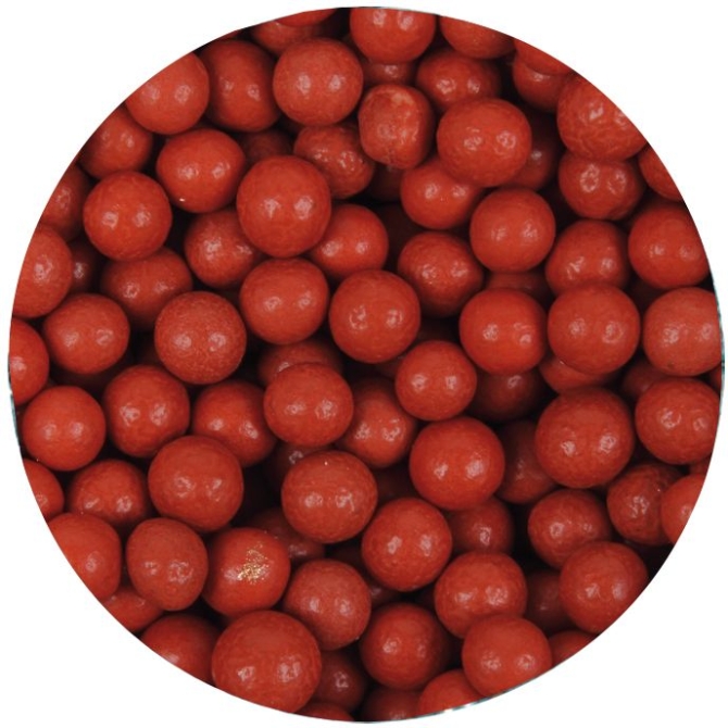 50 g Dcors  Parsemer  Boules de Houx Roux (0, 4 cm) 