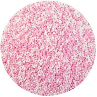 50 g Nonpareils Bb Fille Rose/Blanc