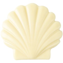 2 Coquillages (6, 3 cm) � Chocolat Blanc. n�1