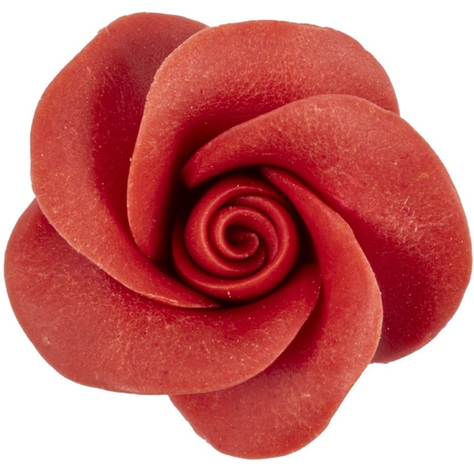 1 Rose Rouge (4 cm) � Sucre 
