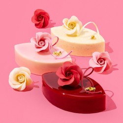 1 Rose Rouge (4 cm) � Sucre. n�1